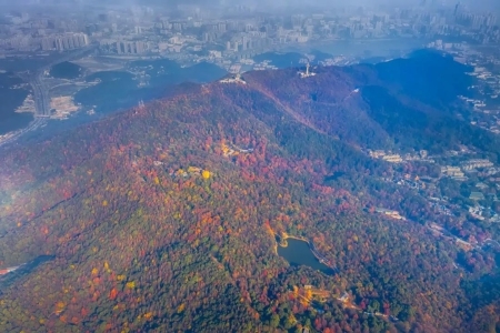 湖南长沙岳麓山海拔高度