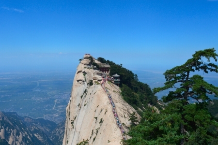 陕西华山南峰海拔多少米