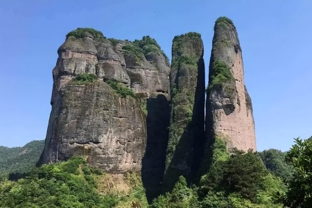浙江十大著名山峰有哪些