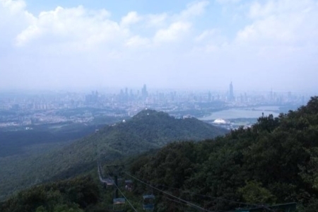 南京紫金山海拔多少米