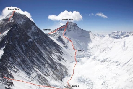 珠峰附近的五座山峰叫什么